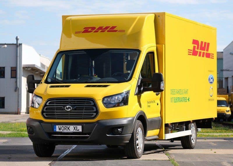 Dt. Post DHL & Ford_ E-Transporter StreetScooter WORK XL