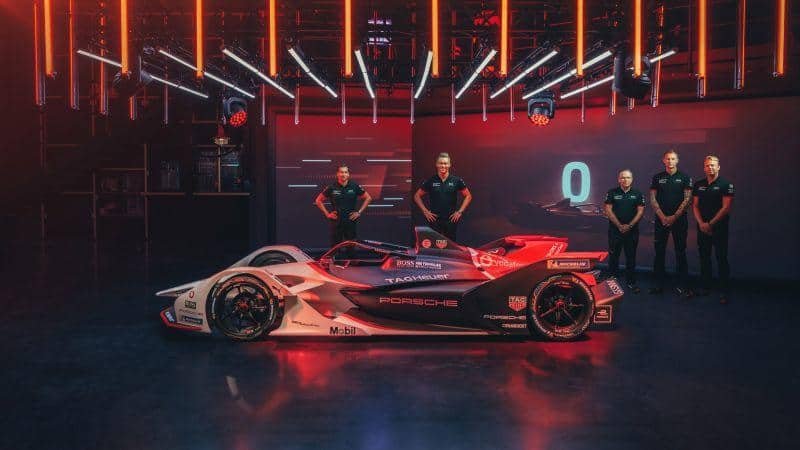 Porsche weiht den Formel E-Renner in Livestream ein