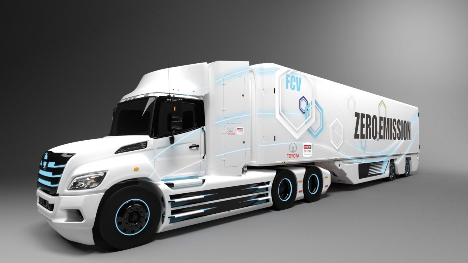 Toyota-Wasserstoff-Brennstoffzelle-Lkw