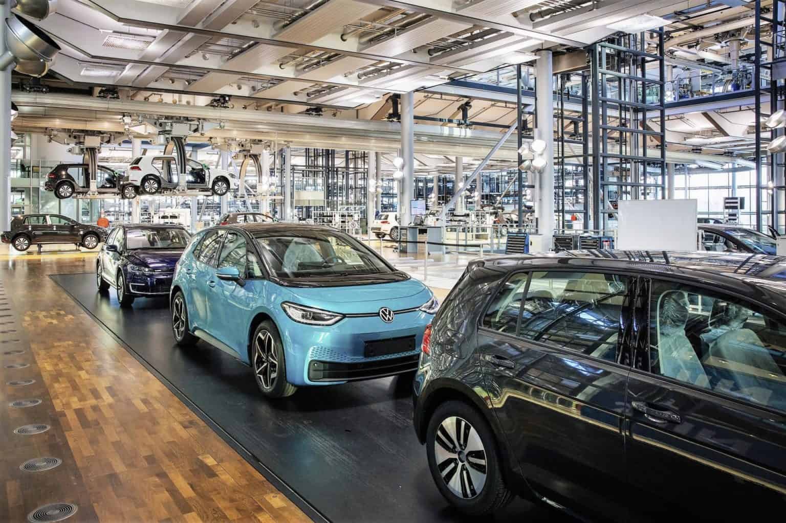 Gläsernen Manufaktur Dresden: VW e-Golf läuft aus; Produktionsstart ID.3 steht bevor