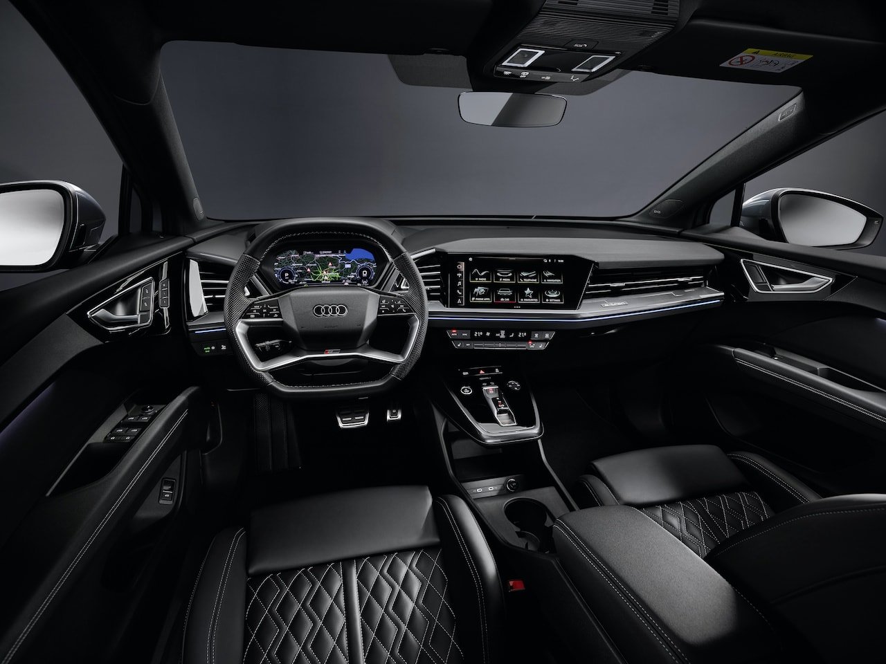 Audi stellt Innenraum-Konzept des Q4 e-tron vor