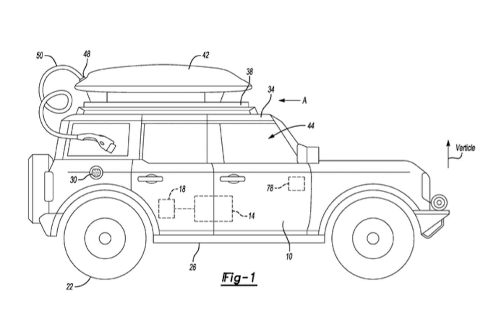 Ford-Dach-Akku-Patent
