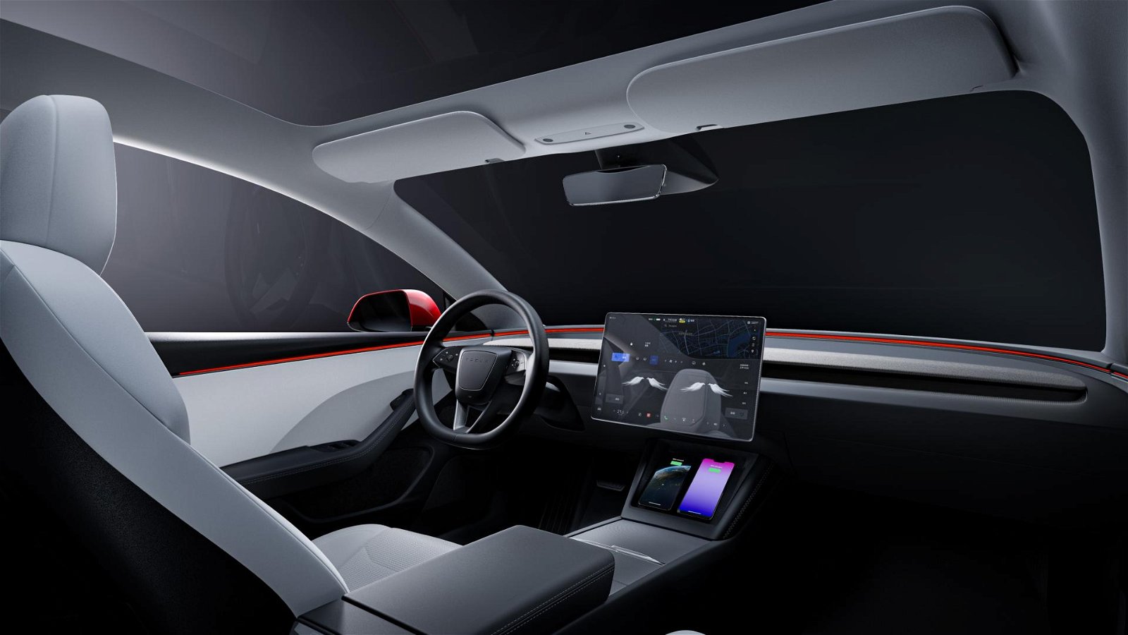 Für Tesla Model 3 Highland 2024 Kofferraum Doppelschicht großer