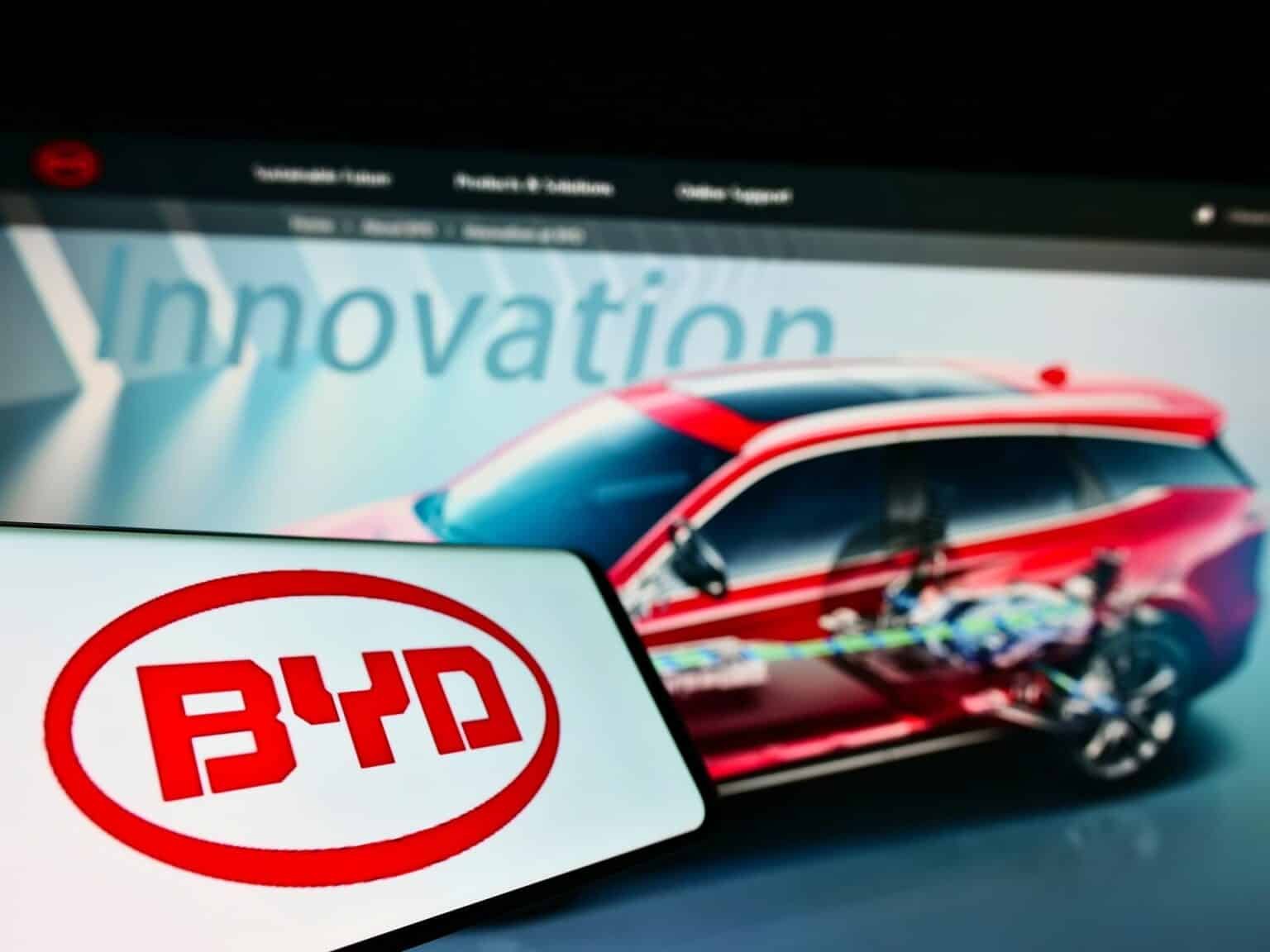 BYD: Verkauft 1.048.413 E-Autos bis Ende Q3