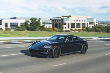 Reichweitenfahrt im neuen Porsche Taycan